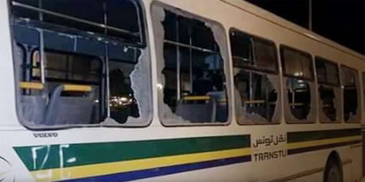 bus vandalisés
