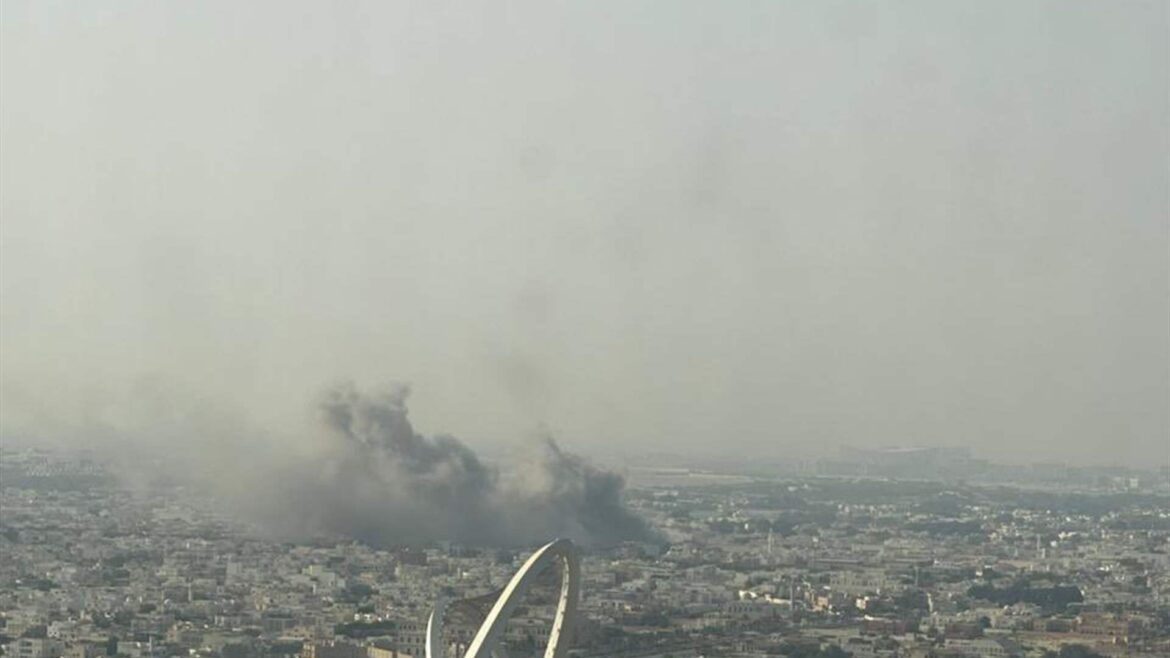 Doha explosion