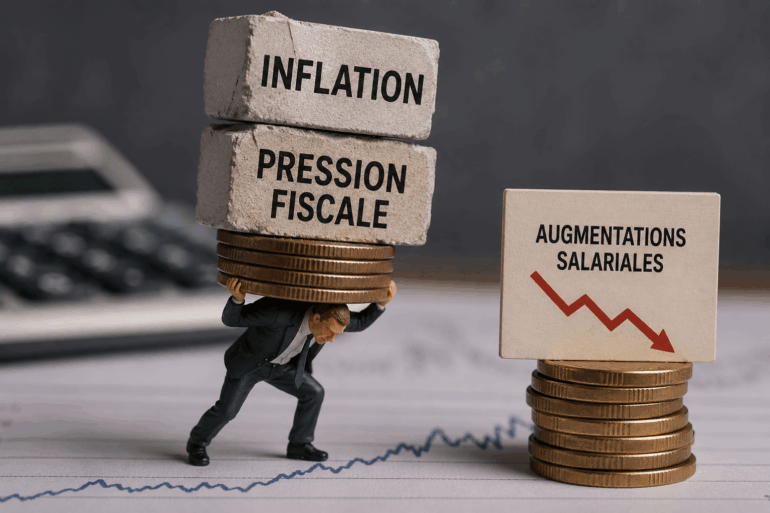 inflation pression fiscale augmentations salariales