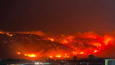 Incendie Ghar El Melh