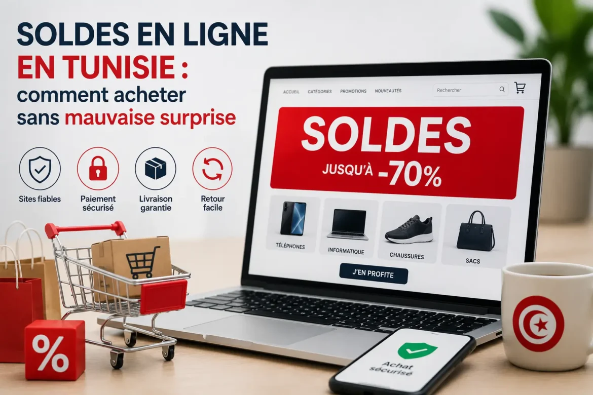Soldes en ligne en Tunisie