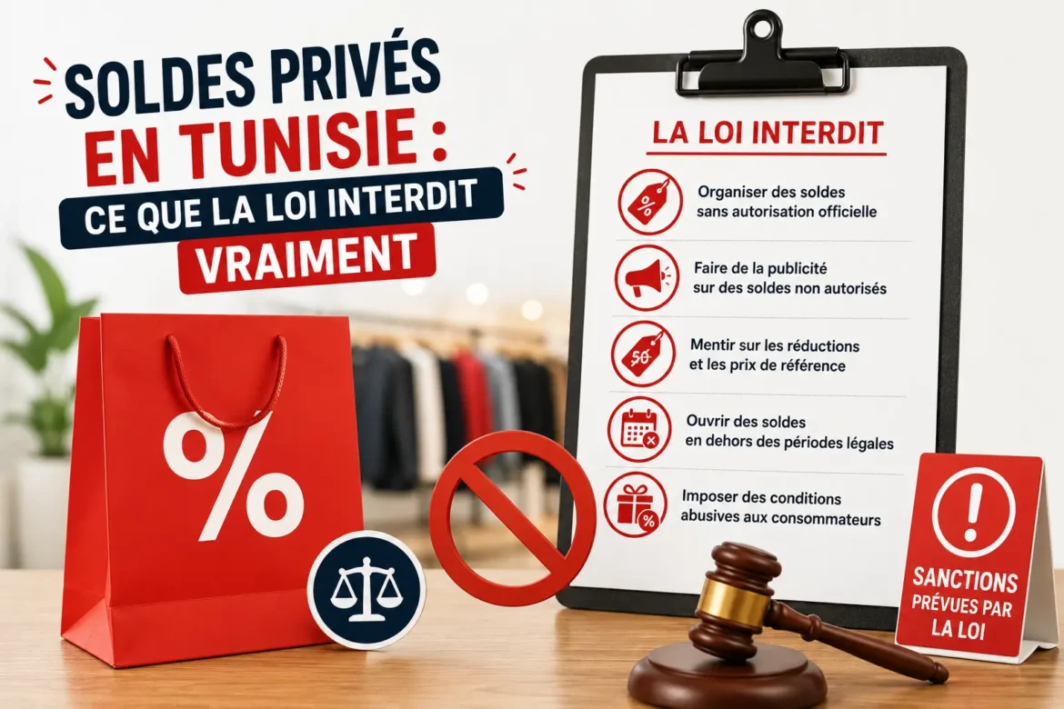 Soldes privés en Tunisie