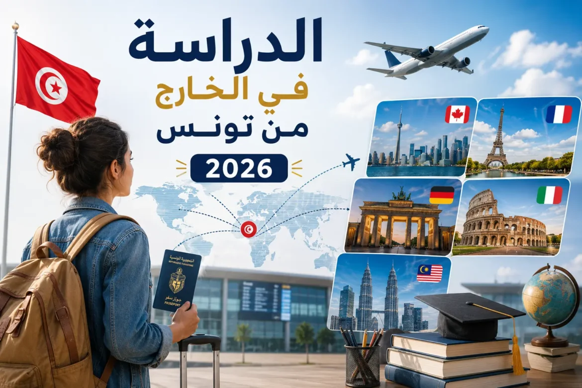 الدراسة في الخارج من تونس 2026: