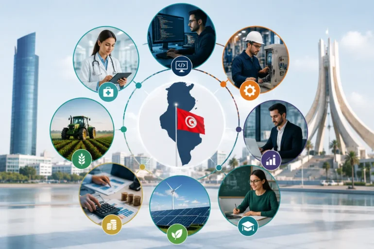 المهن الأكثر طلباً في تونس قبل 2030