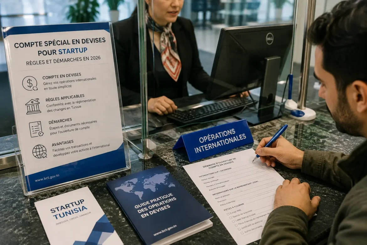 Compte spécial en devises pour une startup en Tunisie