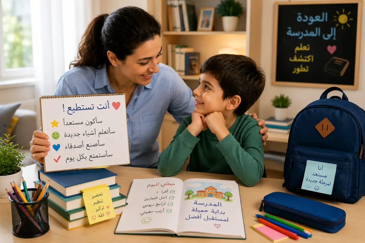 السنة الاولى ابتدائي: نصائح فعالة للتأقلم النفسي